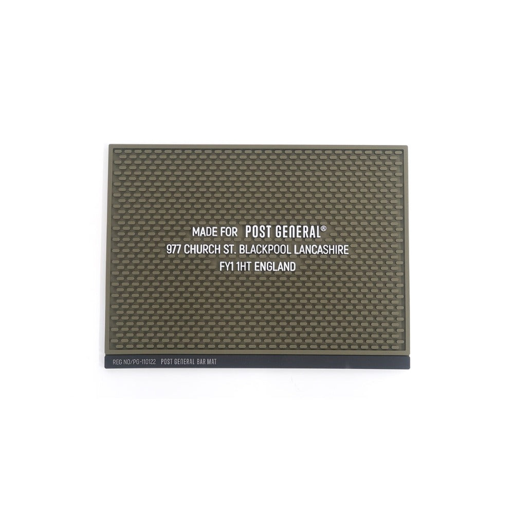Post General Rubber Bar Mat