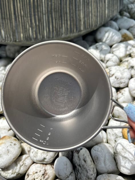 Snow Peak Deep Titanium Sierra Cup Engraved Lion 2025 Spring Edition