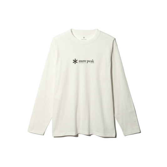 Snow Peak Soft Cotton Logo Long Sleeve