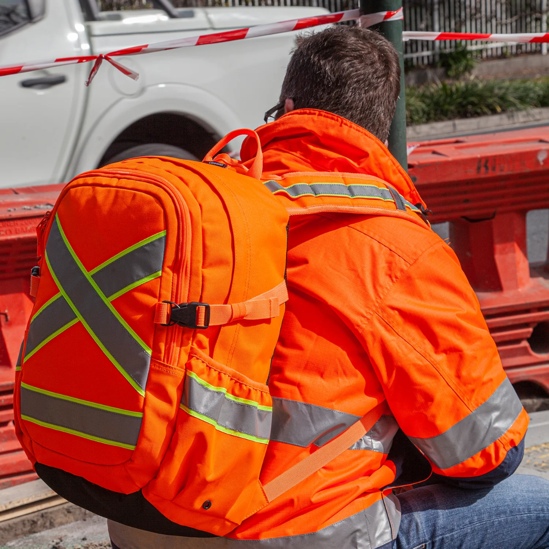 Caribee Switchback 32L D/N Safety Backpack Hi Vis