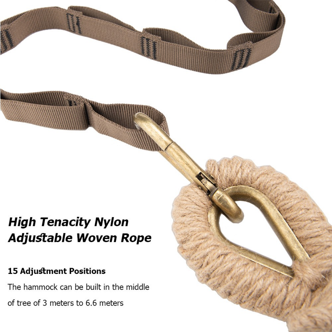 Naturehike Shake Lite Anti Rollover Canvas Hammock - Single Person