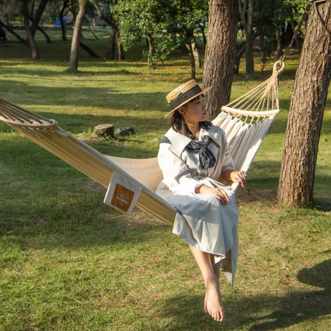 Naturehike Shake Lite Anti Rollover Canvas Hammock - Single Person