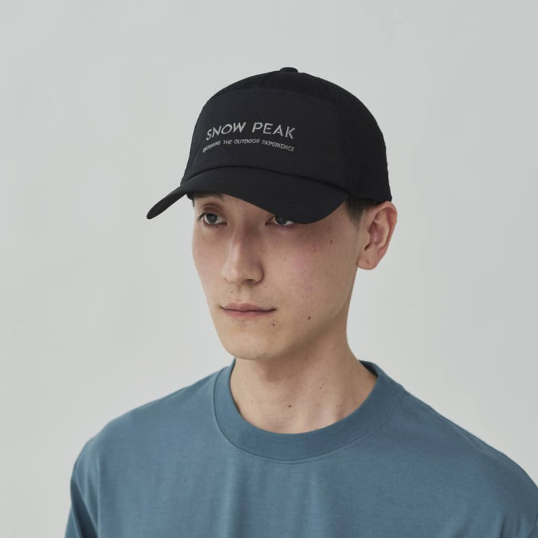 Snow Peak Six Panels Mesh Cap