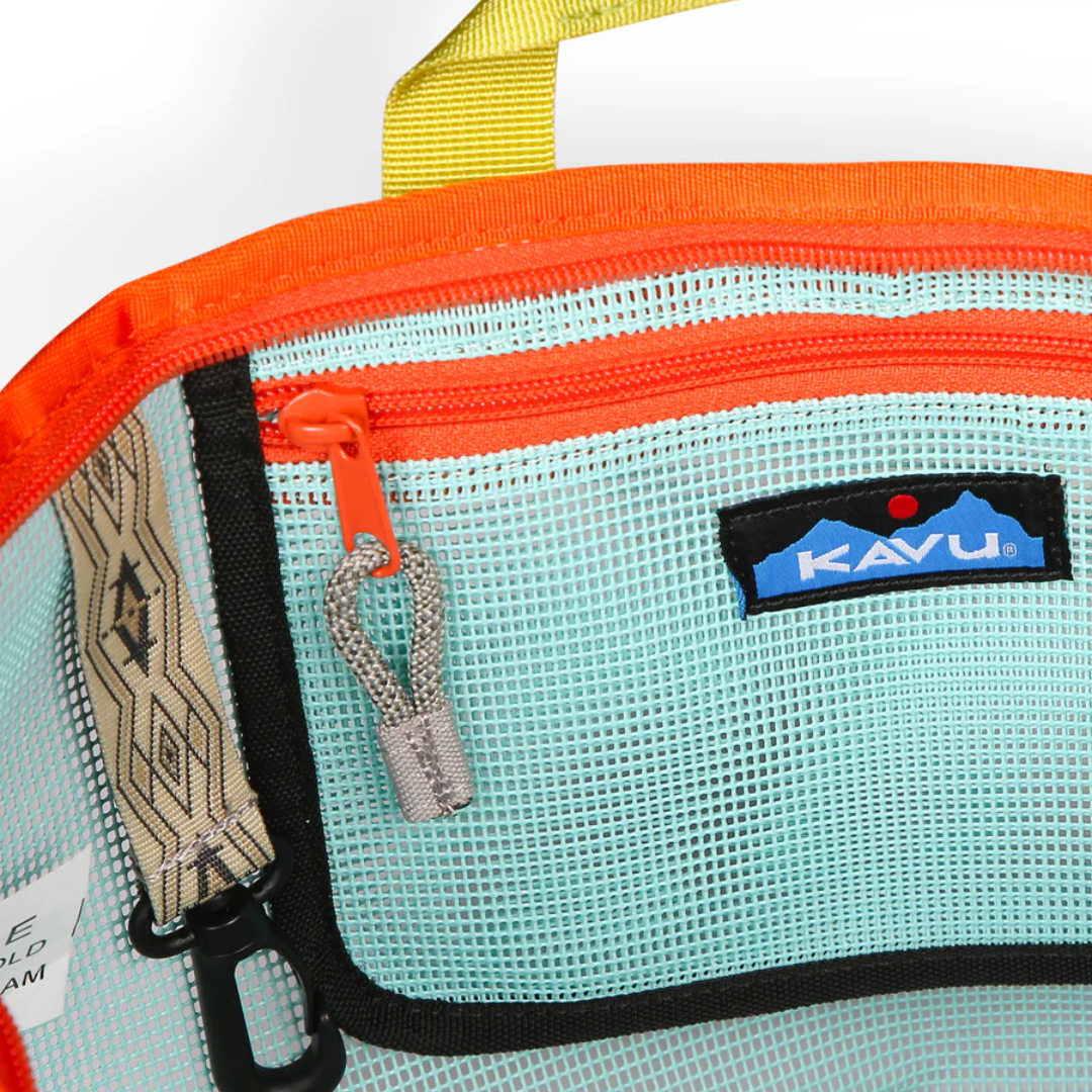Kavu See Ya There Mesh Crossbody Tote Bag