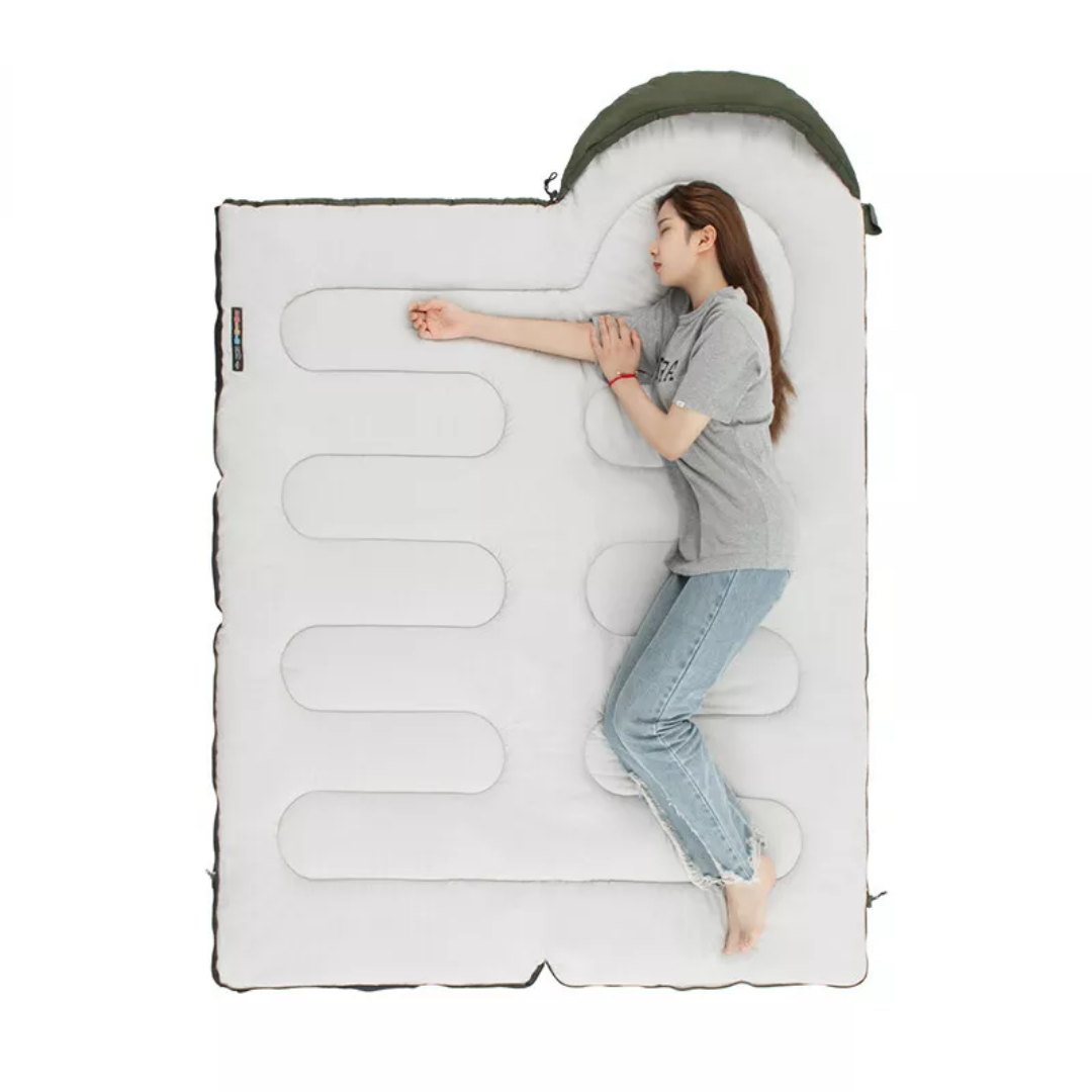 Naturehike Y150L Round Bottom Envelope with Hood Left Zipper
