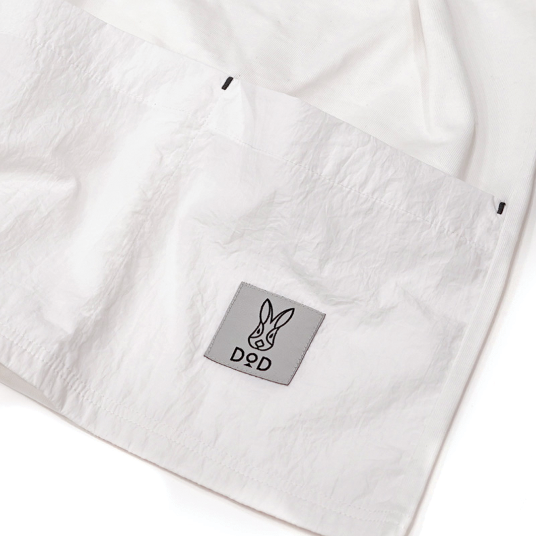 DoD Popopono Pocketie White Unisex Tee