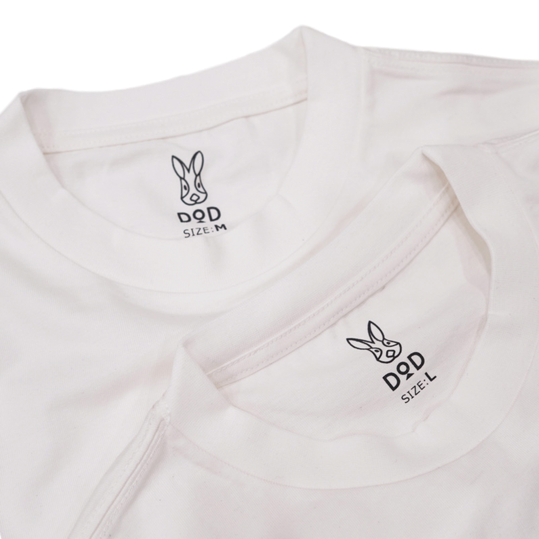 DoD Popopono Pocketie White Unisex Tee