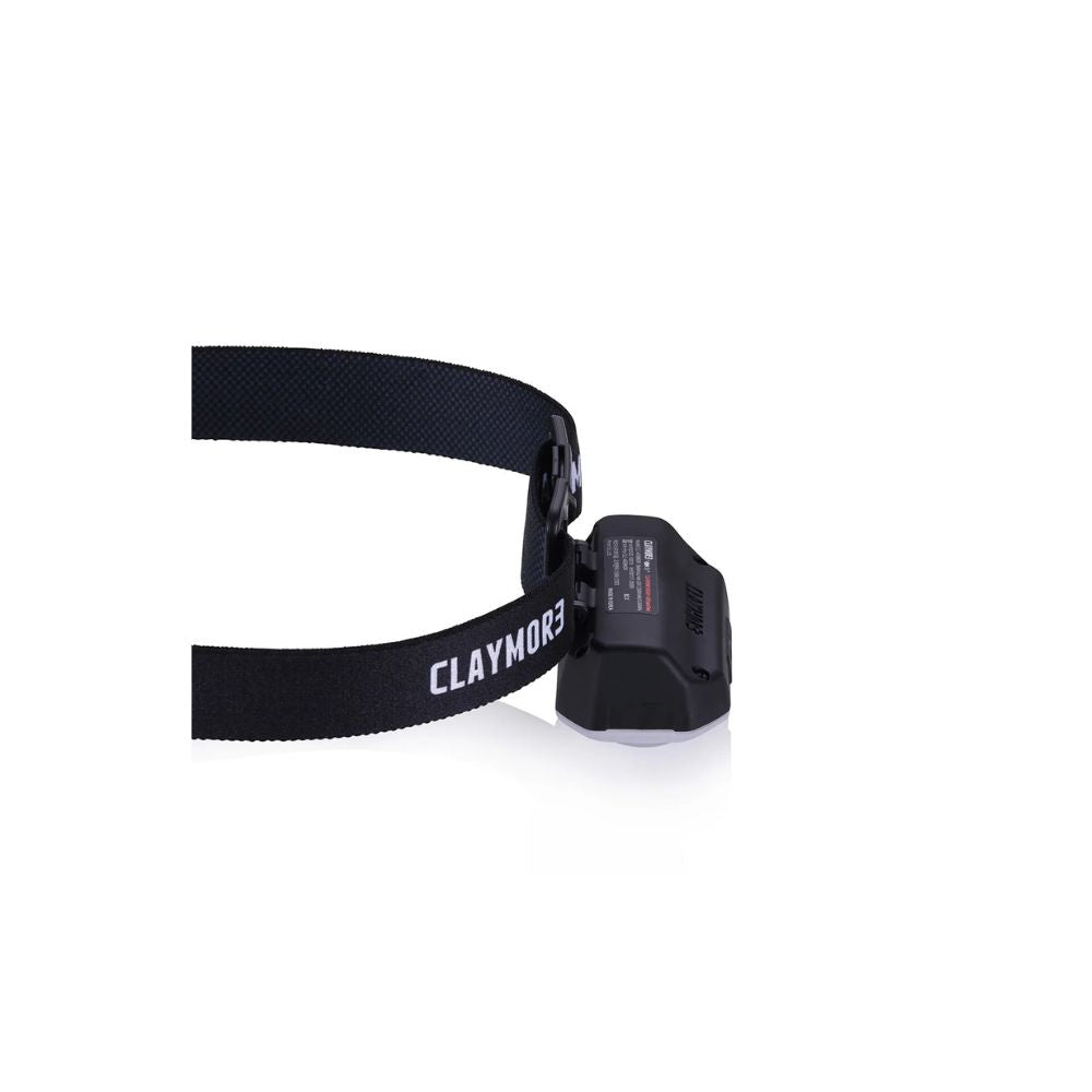 Claymore Heady+ R LED Lantern Rechargeable Headlamp - Black
