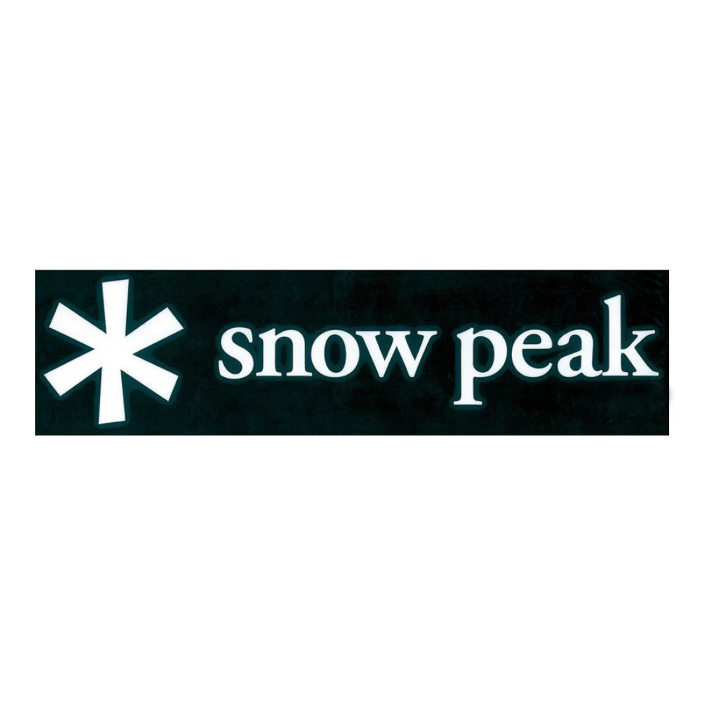 Snow Peak Logo Sticker Asterisk (M & L Size)