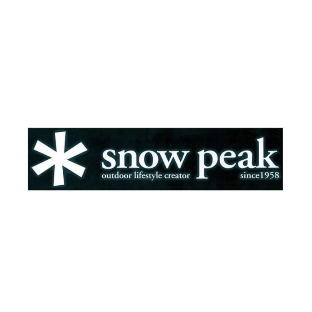 Snow Peak Logo Sticker Asterisk (M & L Size)