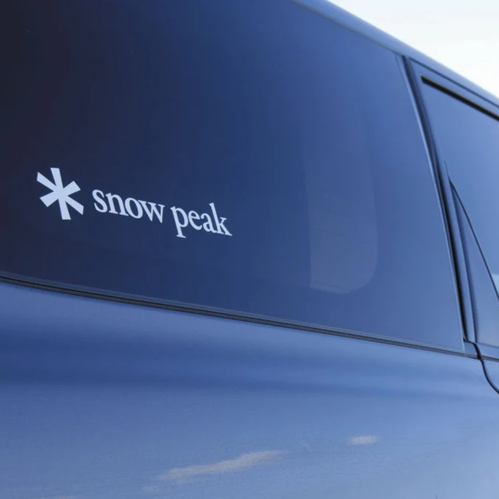Snow Peak Logo Sticker Asterisk (M & L Size)