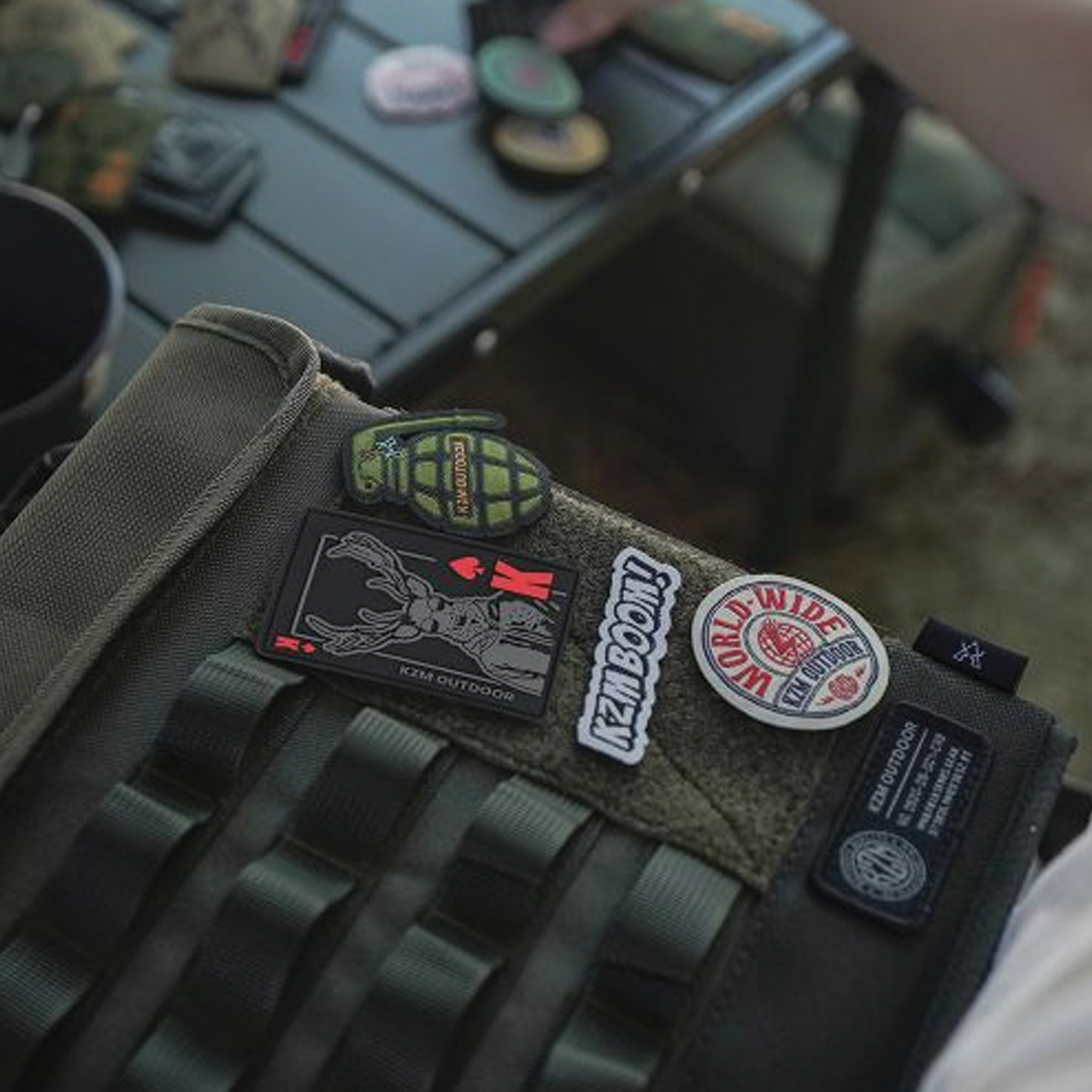 KZM Weaving Wappen 3P Set Trump