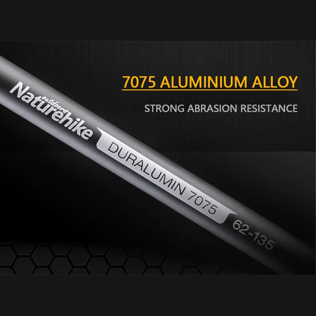 Naturehike Qing Xue Pro Three Section 7075 Aluminum Alloy Trekking Pole