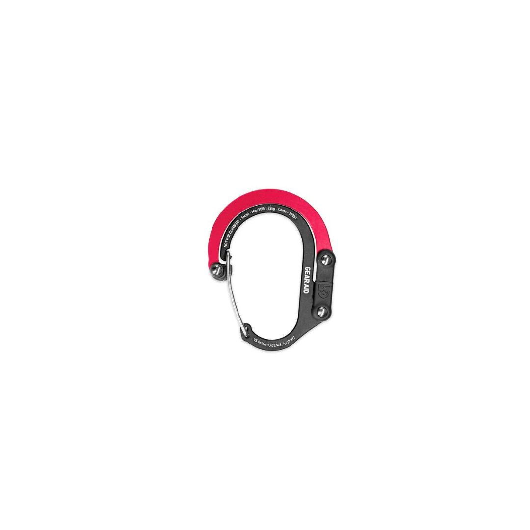 Gear Aid Heroclip Small- Stealth Black/ Black & Red