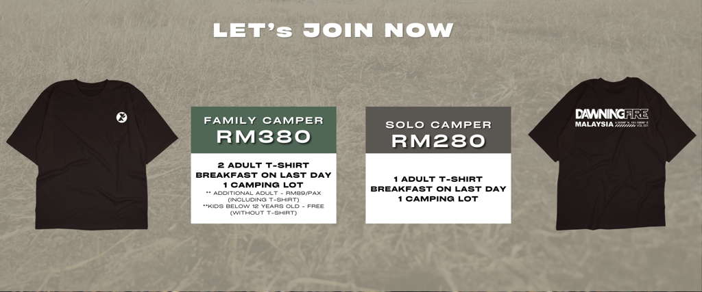 Family Camper - Dawning Fire Campmeet Ticket