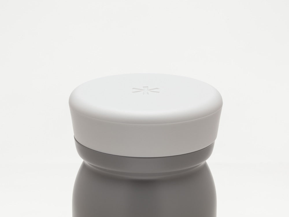 Snow Peak Stainless Steel Vacuum Bottle M500 in Ash