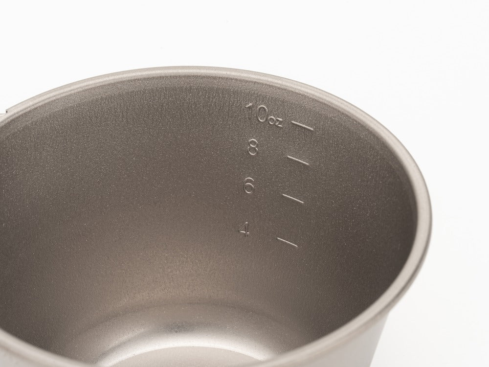 Snow Peak Deep Titanium Sierra Cup Engraved Lion 2025 Spring Edition