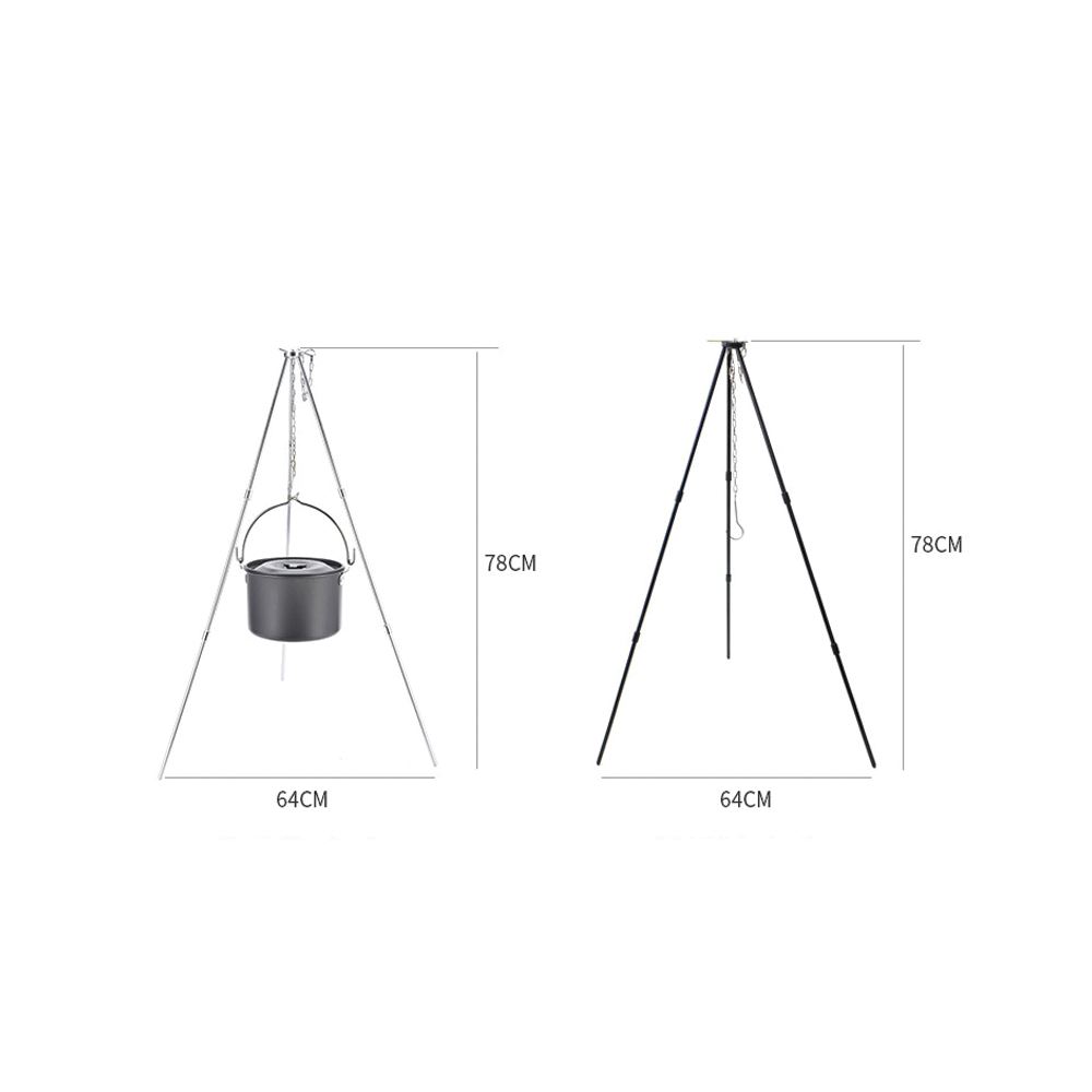 Camp Leader Camping Tripod Pot Hanger