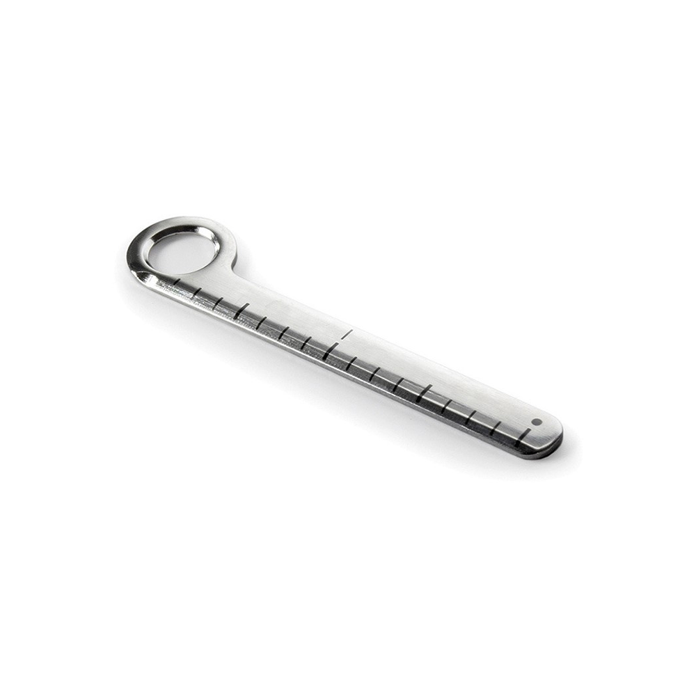 KeySmart Nano Ruler Stainless Steel
