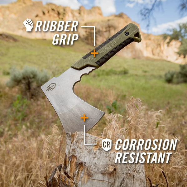 Gerber Pack Hatchet Flat Sage Green Stonewash