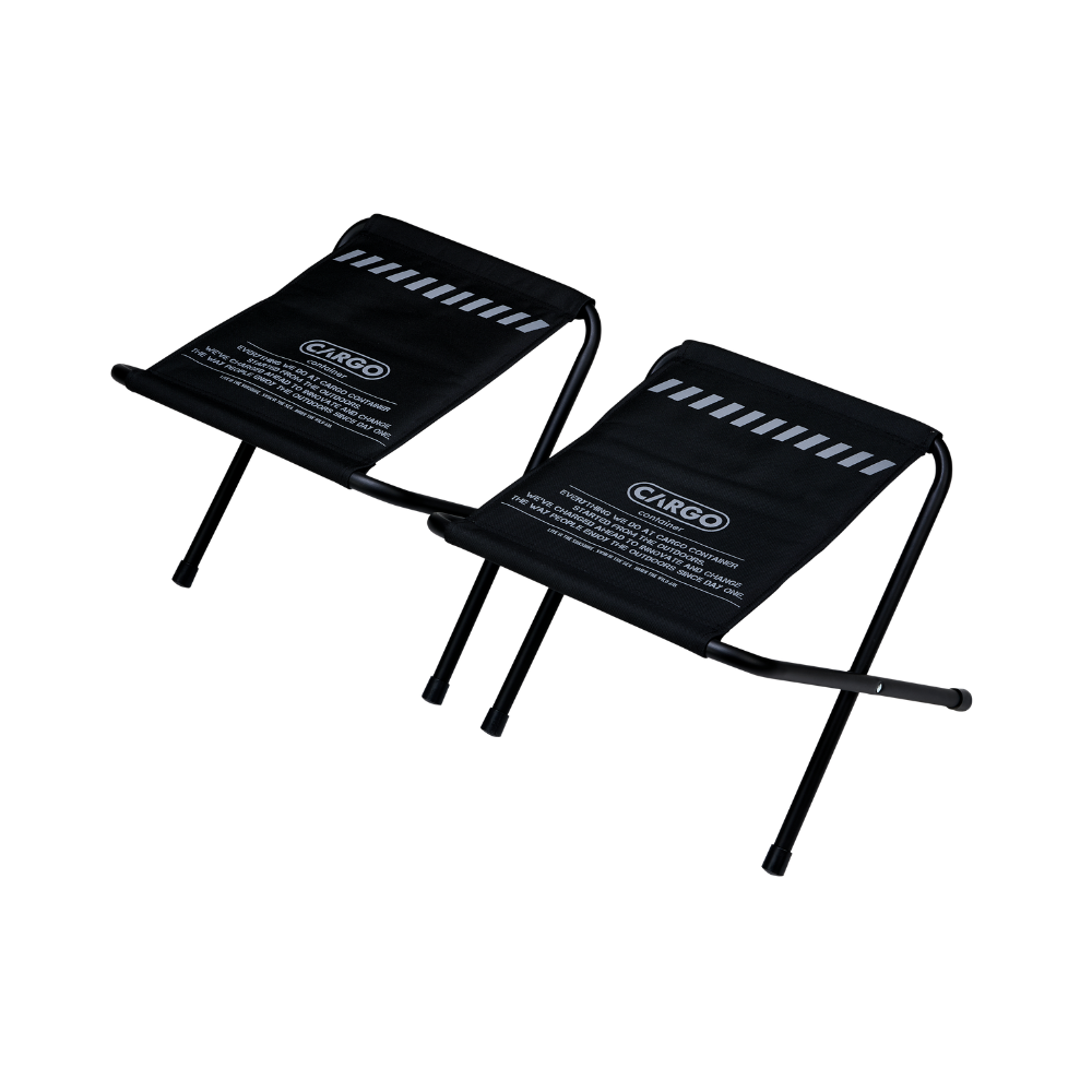 Cargo Container Wide BBQ Chair 2 Pieces Set