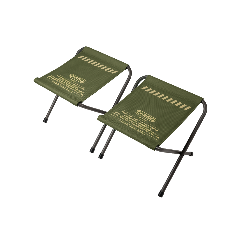 Cargo Container Wide BBQ Chair 2 Pieces Set