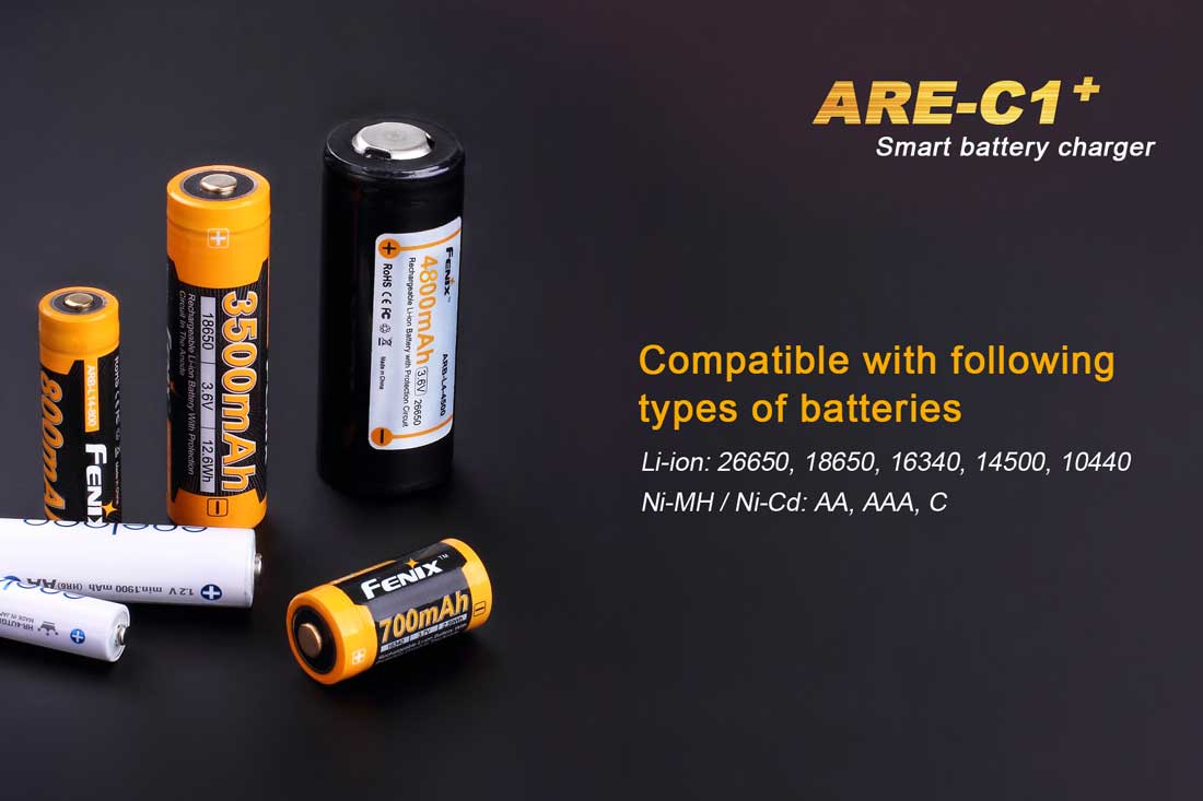Fenix ARE-C1+ Smart Battery Charger