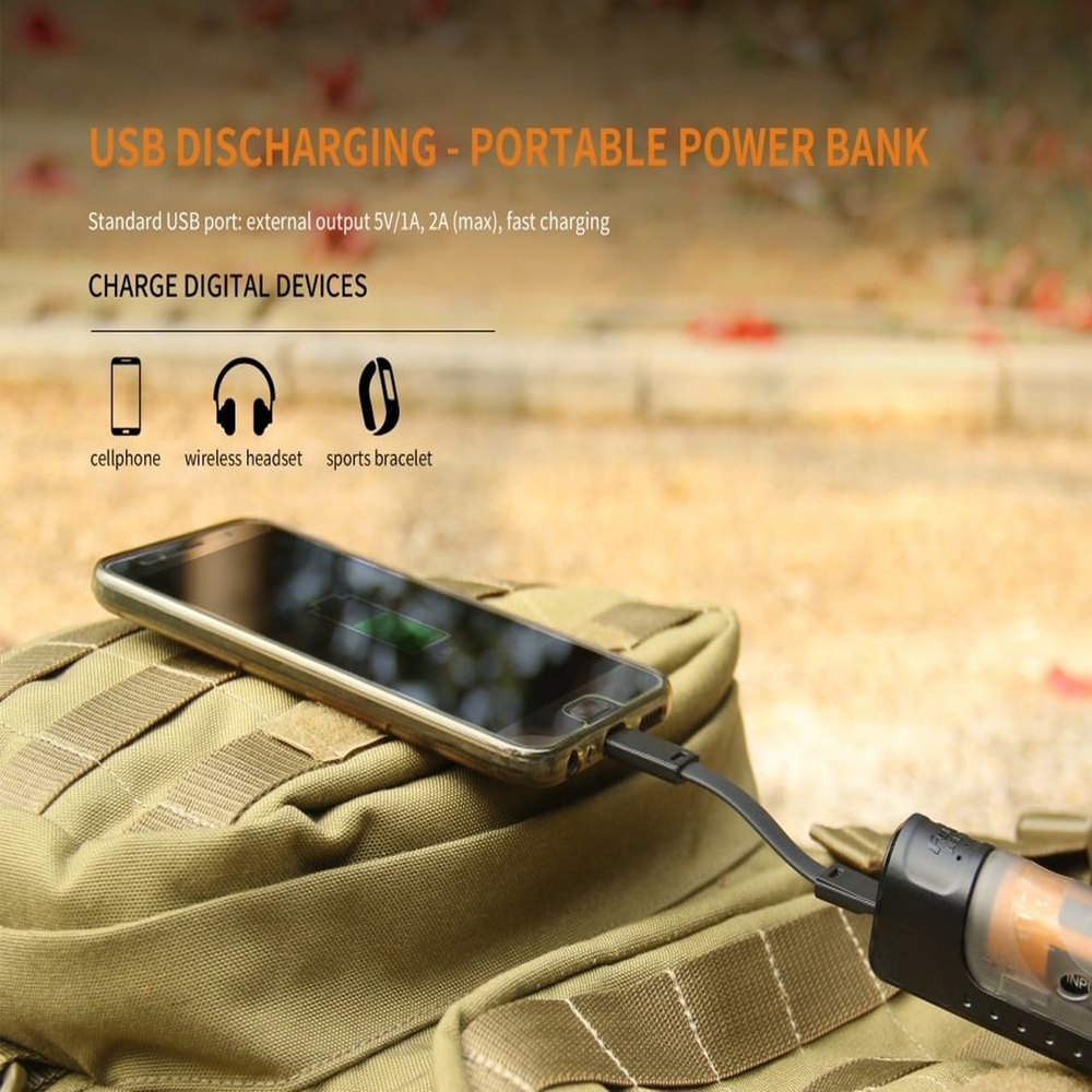 Fenix ARE-X11 Charger + ARB-L18 Battery (3500mAH)