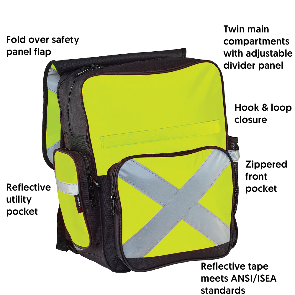 Caribee Pilbara Hi Vis Safety Pack