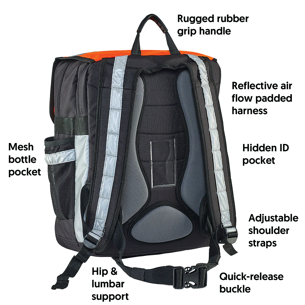 Caribee Pilbara Hi Vis Safety Pack