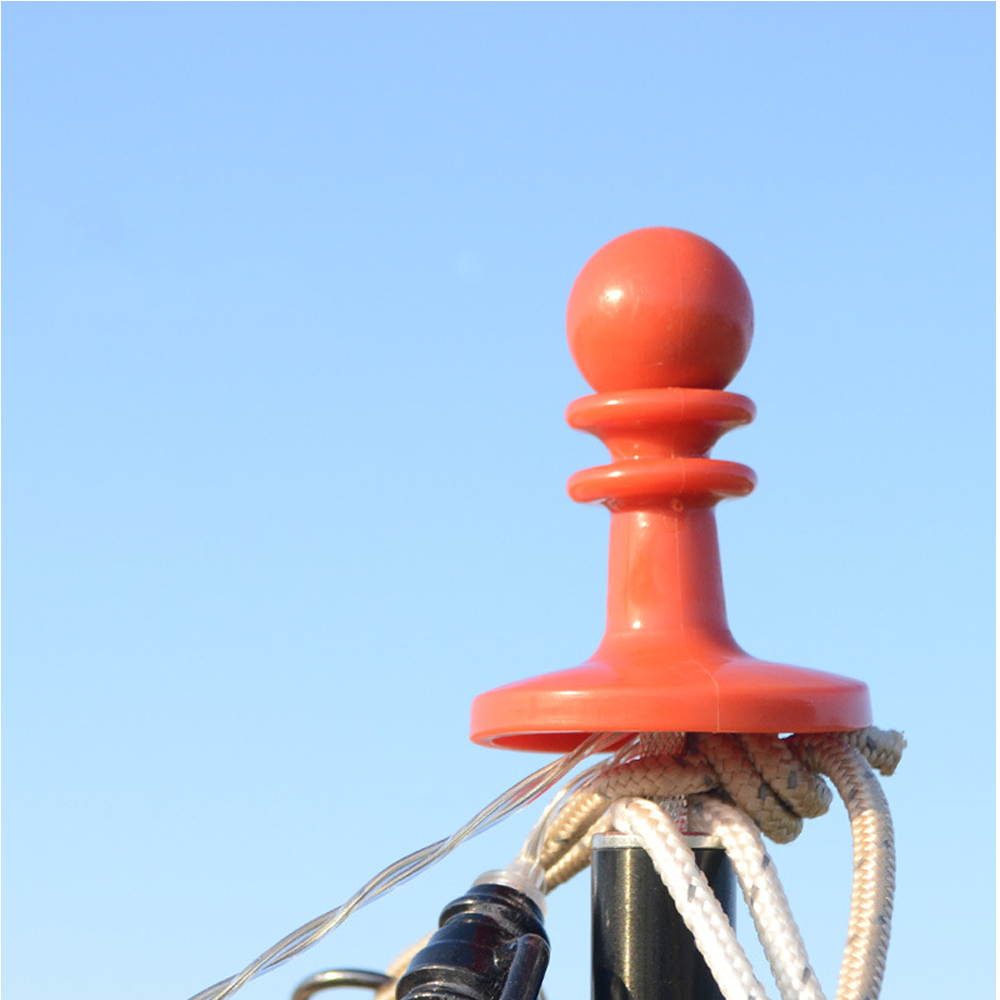 Camp Leader Luminous Tent Pole Lighting Protection Cap