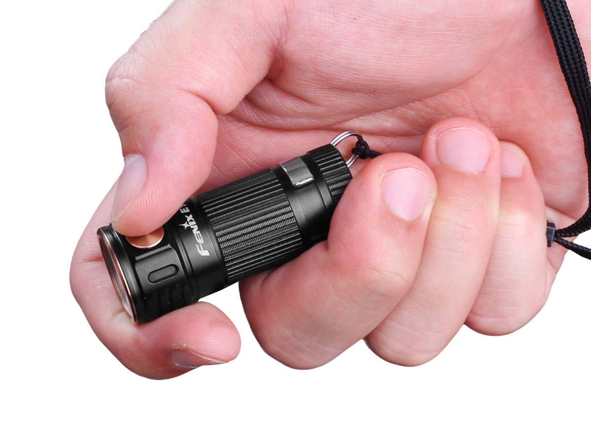 Fenix E16 XP-L Hi Neutral White LED Flashlight BLACK 700 Lumen