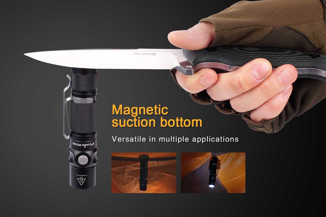 Fenix-RC05-Flashlight-magnetic-bottom