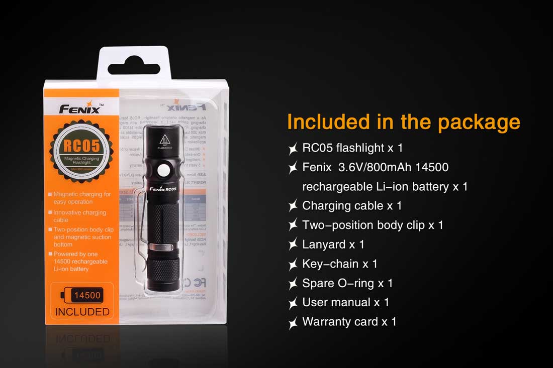 Fenix-RC05-Rechargeable-Flashlight-Included