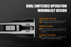 Fenix-UC52-rechargeable-flashlight-switches
