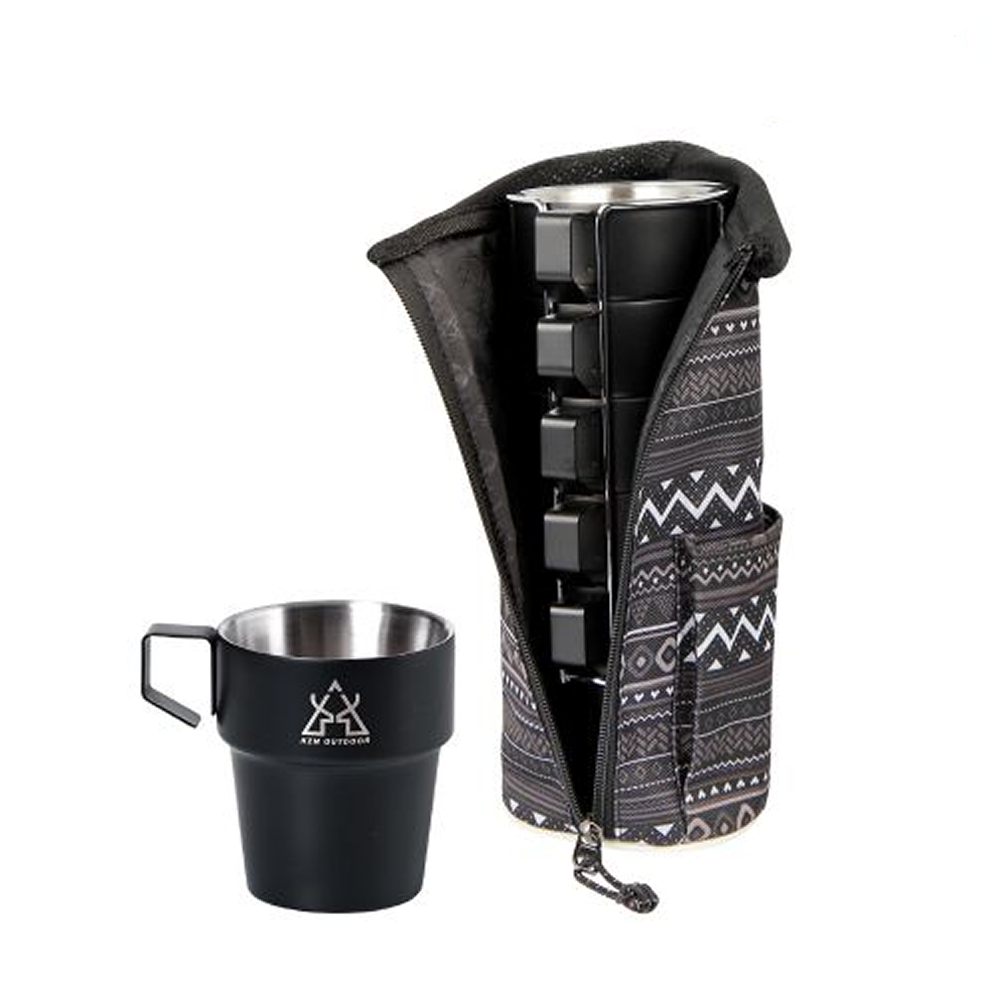 24oz Stainless Steel Camp Mug Black - Embark™ : Target