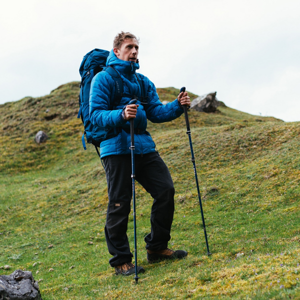 Leki Micro Vario Carbon Anti-Shock Deepblue