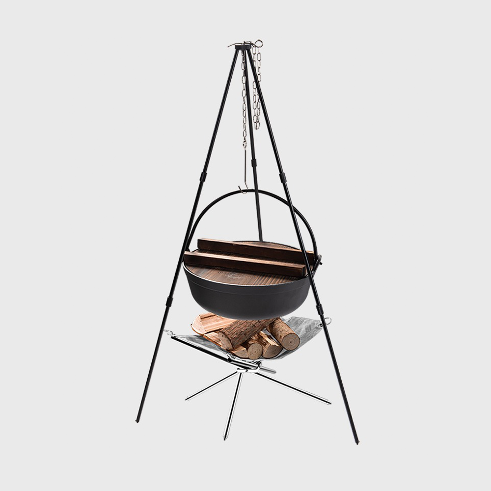 Campingmoon Flaming Mountain Fire Rack - Large