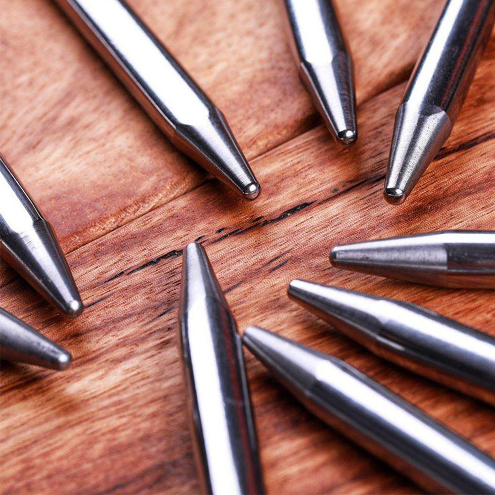 Campingmoon Stainless Steel Tent Pegs Silver
