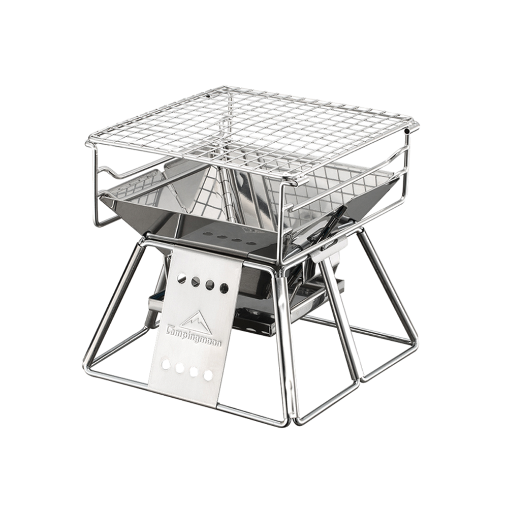 Campingmoon Foldable Barbecue Grill