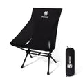 OneTigris Portable Camping Chair Large - Black