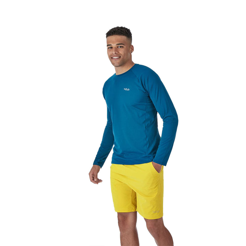 Rab Force Longsleeve Tee – Ink
