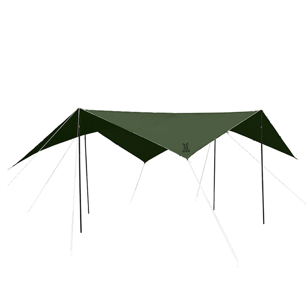 DOD CHEESE TARP M チーズタープ M カーキ DoD Cheese Tarp M - Khaki – Montanic Adventure Store
