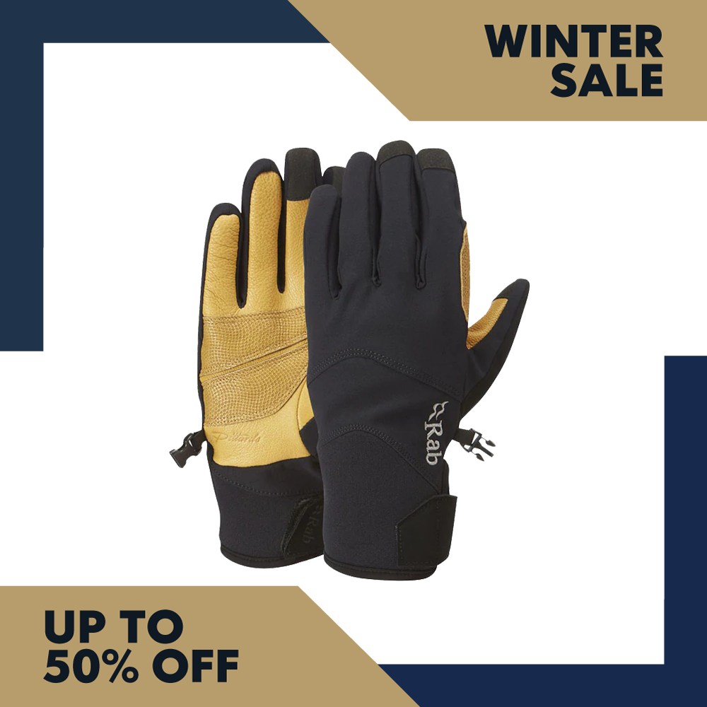 Rab Velocity Glove Black Montanic Adventure Store
