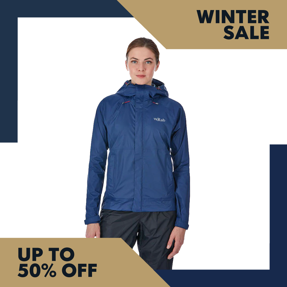 Rab Downpour Jacket Women's Twilight – Montanic Adventure Store