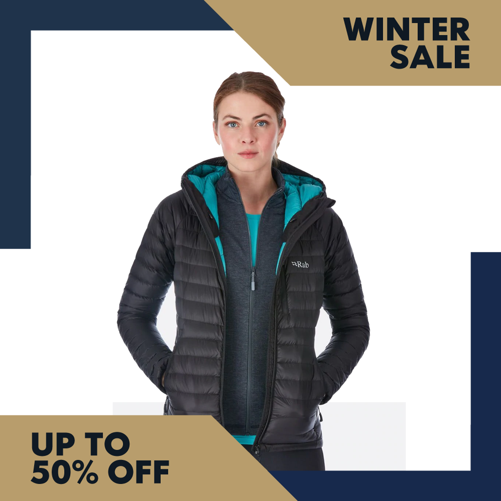 Rab microlight alpine jacket womens black on sale