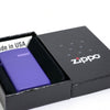 Zippo 1637ZL Slim Purple Matte With Zippo Logo - Refillable Windproof Lighter