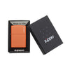 Zippo 231ZL Orange Matte With Zippo Logo - Windproof Lighter