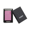 Zippo 238ZL Pink Matte With Zippo Logo - Refillable Windproof Lighter