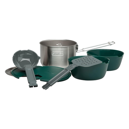 Stanley Adventure All-in-One 2 Bowl Cook Set - 1.5L Stainless Steel